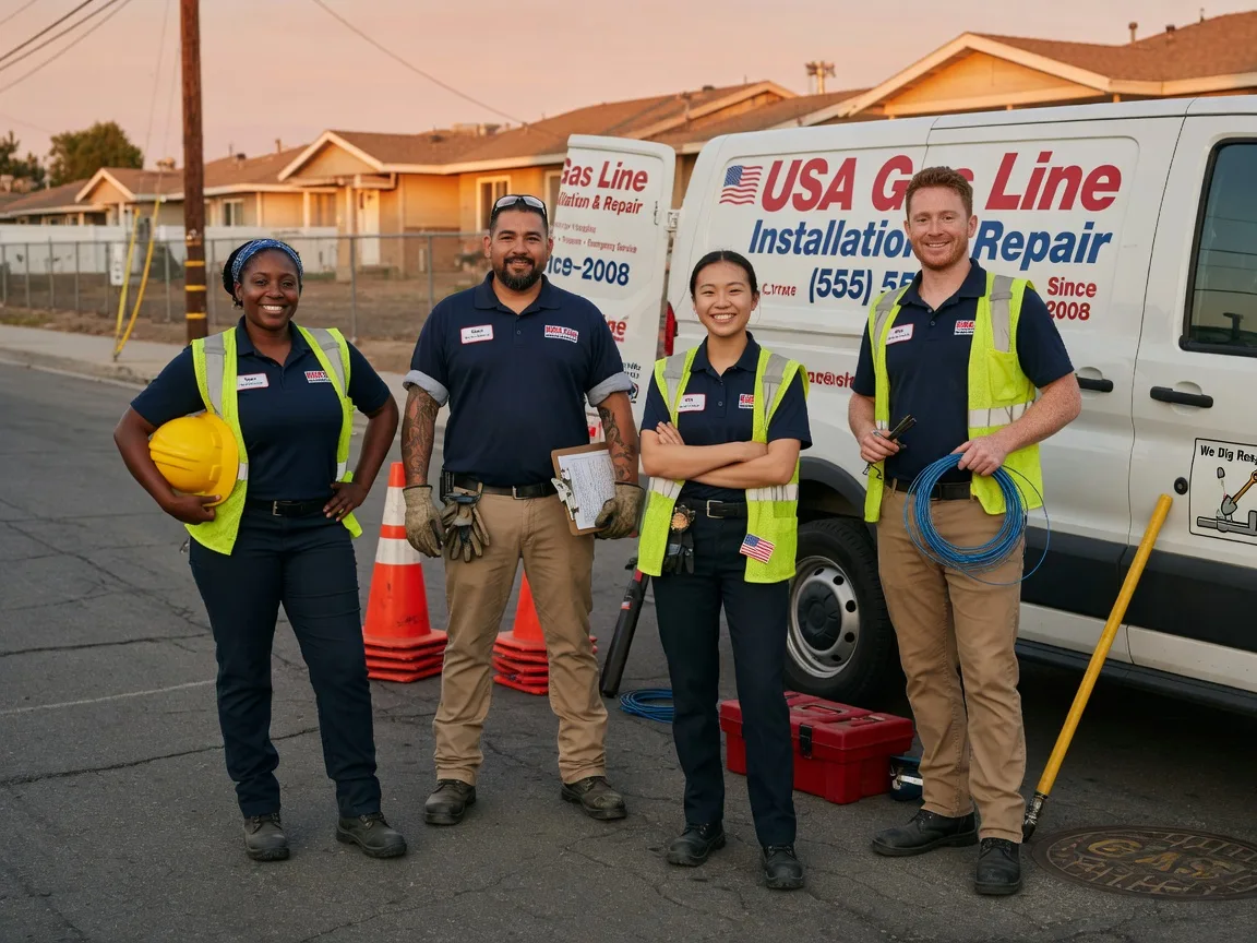 Gas Line Installation company in Belleville, WV